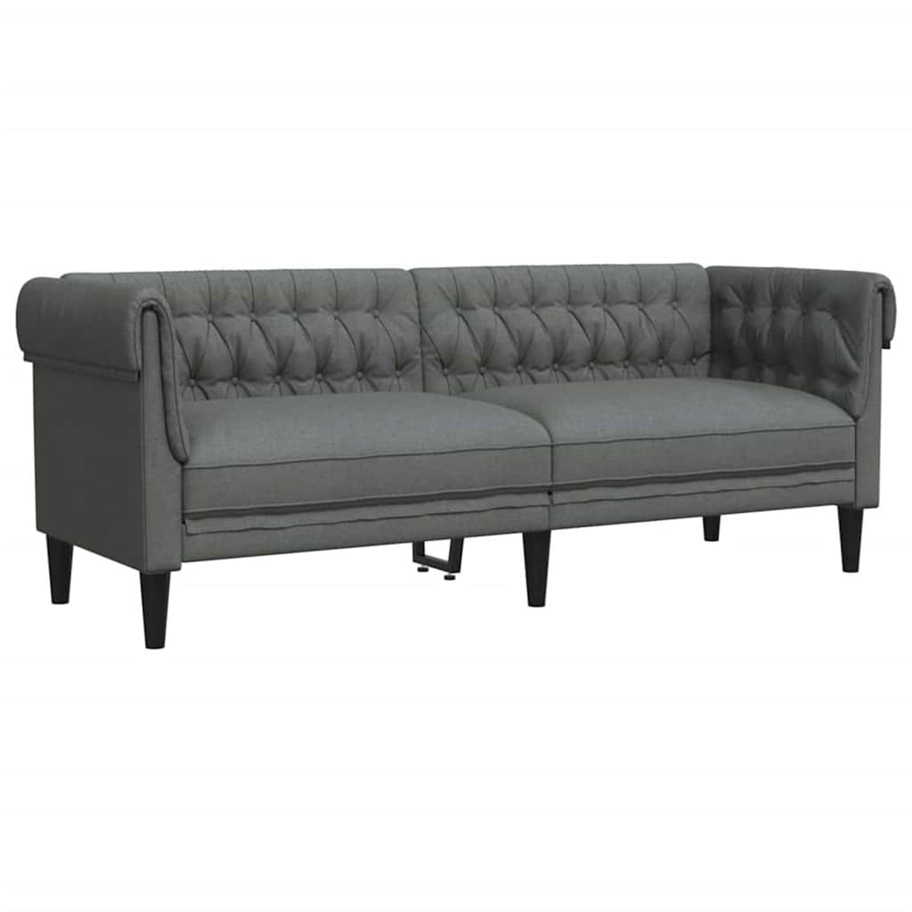 Sofa Set Dark grey Fabric